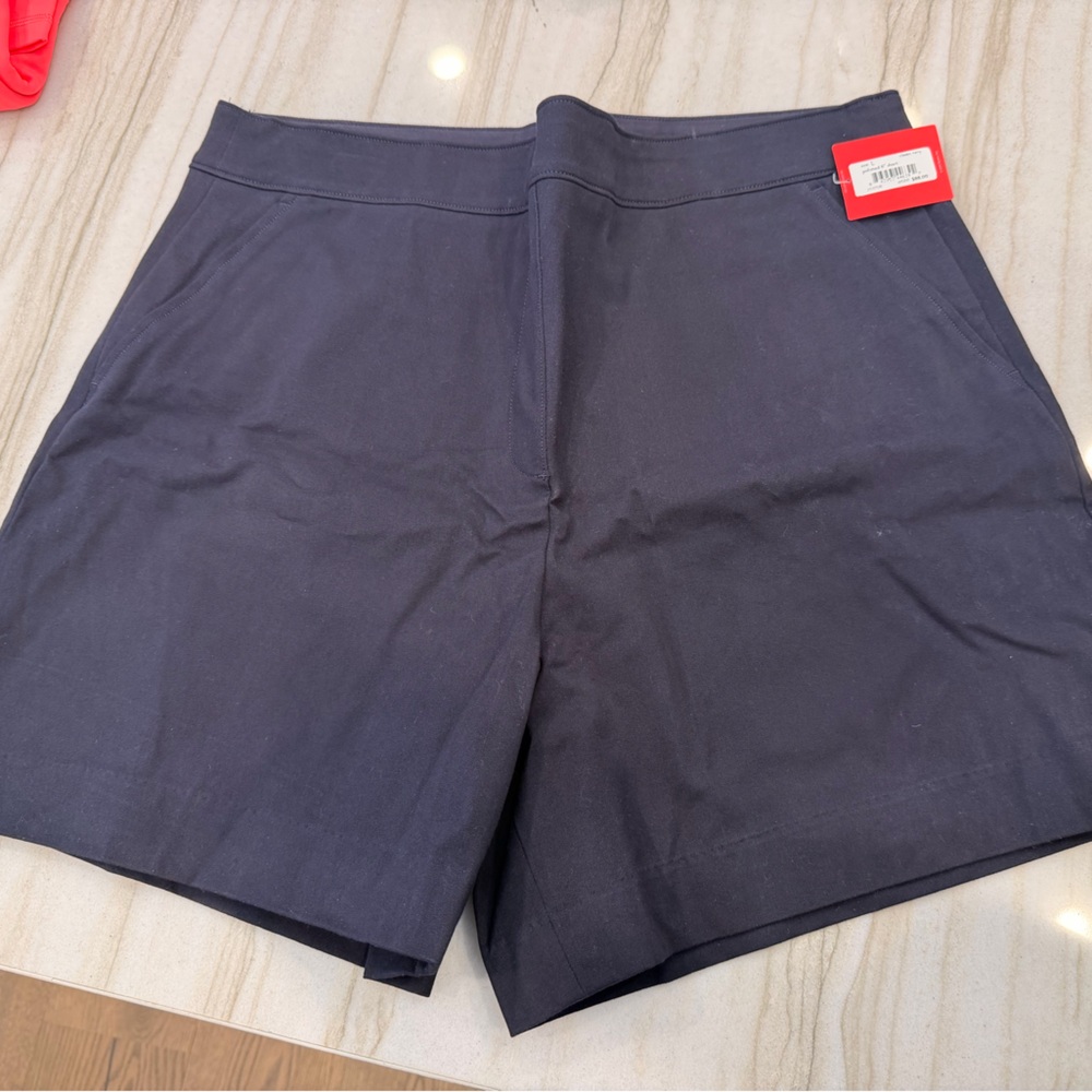 SPANX *Brand New* Classic Navy Polished Shorts